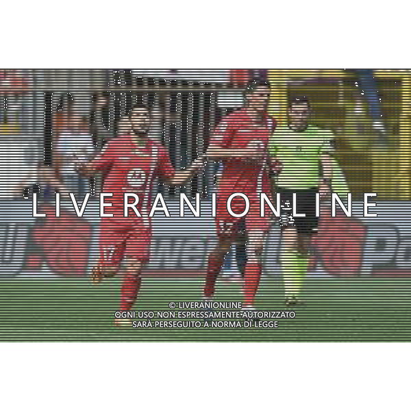 TVRG Gianluca Caprari (Monza) SX esulta dopo il gol dell\'1 a 2 Monza vs Fiorentina Monza 23-04-2023 U-Power Stadium Campionato Serie A TIM - 31a giornata foto Roberto Garavaglia/ag. Aldo Liverani sas/ AGENZIA ALDO LIVERANI SAS