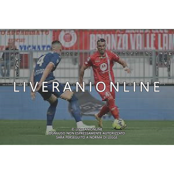 TVRG l\'azione personale di Dany Mota Carvalho (Monza) che ha portato al fallo da rigore poi trasformato da Matteo Pessina (Monza) per il gol del3 a 2 Monza vs Fiorentina Monza 23-04-2023 U-Power Stadium Campionato Serie A TIM - 31a giornata foto Roberto Garavaglia/ag. Aldo Liverani sas/ AGENZIA ALDO LIVERANI SAS
