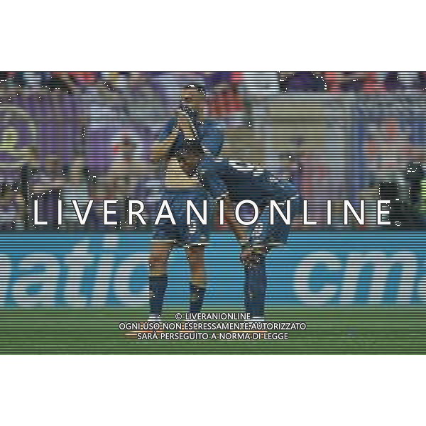 TVRG Arthur Mendonca Cabral (Fiorentina) e Christian Kouame\' (Fiorentina) delusione a fine partita Monza vs Fiorentina Monza 23-04-2023 U-Power Stadium Campionato Serie A TIM - 31a giornata foto Roberto Garavaglia/ag. Aldo Liverani sas/ AGENZIA ALDO LIVERANI SAS