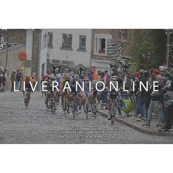23-04-2023 Liege - Bastogne - Liege; 2023, Soudal - Quickstep; Alaphilippe, Julian; Evenepoel, Remco; Stavelot; ©SIROTTI / AGENZIA ALDO LIVERANI SAS