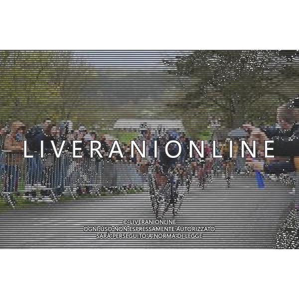 23-04-2023 Liege - Bastogne - Liege; 2023, Soudal - Quickstep; Evenepoel, Remco; Van Wilder, Ilan; La Redoute; ©SIROTTI / AGENZIA ALDO LIVERANI SAS