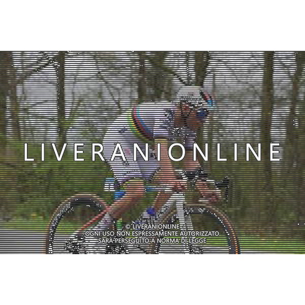 23-04-2023 Liege - Bastogne - Liege; 2023, Soudal - Quickstep; Evenepoel, Remco; Cote De La Roche Aux Faucons; ©SIROTTI / AGENZIA ALDO LIVERANI SAS
