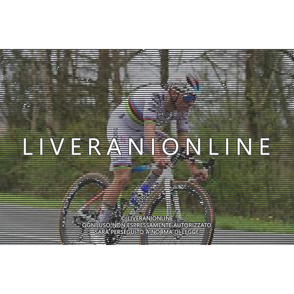 23-04-2023 Liege - Bastogne - Liege; 2023, Soudal - Quickstep; Evenepoel, Remco; Cote De La Roche Aux Faucons; ©SIROTTI / AGENZIA ALDO LIVERANI SAS