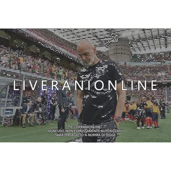 coach Stefano Pioli (AC Milan) during the Italian soccer Serie A match AC Milan vs US Lecce on April 23, 2023 at Giuseppe Meazza Stadium in Milan, Italy. Photo by Emmanuele Mastrodonato/ag. Aldo Liverani sas/ AGENZIA ALDO LIVERANI SAS