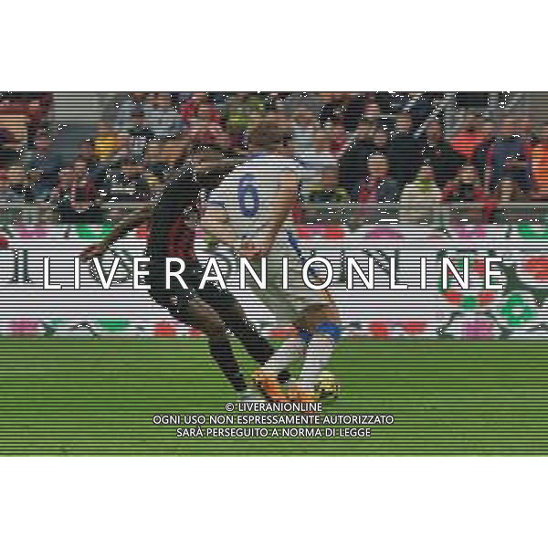 Rafael Leao (AC Milan) scores a goal of 2-0 during the Italian soccer Serie A match AC Milan vs US Lecce on April 23, 2023 at Giuseppe Meazza Stadium in Milan, Italy. Photo by Emmanuele Mastrodonato/ag. Aldo Liverani sas/ AGENZIA ALDO LIVERANI SAS