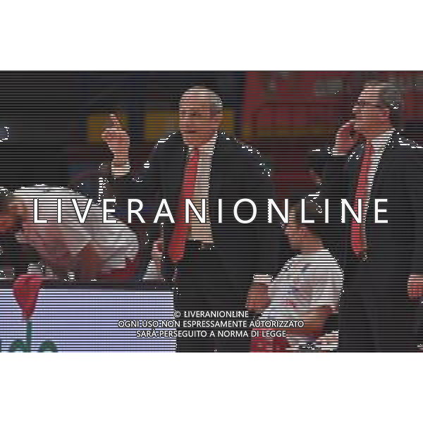 © TVRG Ettore Messina allenatore Olimpia Milano EA7 Emporio Armani Milano vs NutriBullet Treviso Basket Assago (MI) 23-04-2023 Mediolanum Forum Campionato Serie A UnipolSai - 28a giornata foto Roberto Garavaglia/ag. Aldo Liverani sas/ AGENZIA ALDO LIVERANI SAS