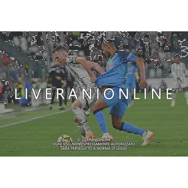 Torino 21.04.2023 Allianz Stadium Juventus vs Napoli Campionato Calcio Serie A TIM 2022/2023 31a giornata Nella foto: ARKADIUSZ MILIK-JUAN JESUS ©Viganti AGENZIA ALDO LIVERANI SAS