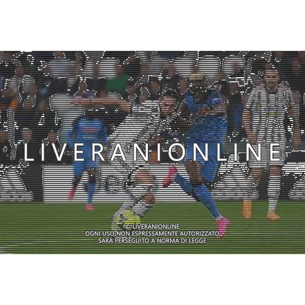 Torino 21.04.2023 Allianz Stadium Juventus vs Napoli Campionato Calcio Serie A TIM 2022/2023 31a giornata Nella foto: adrien rabiot e victor osimhen ©Viganti AGENZIA ALDO LIVERANI SAS