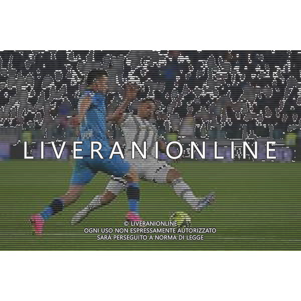 Torino 21.04.2023 Allianz Stadium Juventus vs Napoli Campionato Calcio Serie A TIM 2022/2023 31a giornata Nella foto: danilo e hirving lozano ©Viganti AGENZIA ALDO LIVERANI SAS