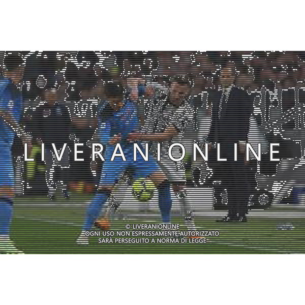Torino 21.04.2023 Allianz Stadium Juventus vs Napoli Campionato Calcio Serie A TIM 2022/2023 31a giornata Nella foto: arkadiusz milik e eljif elmas ©Viganti AGENZIA ALDO LIVERANI SAS