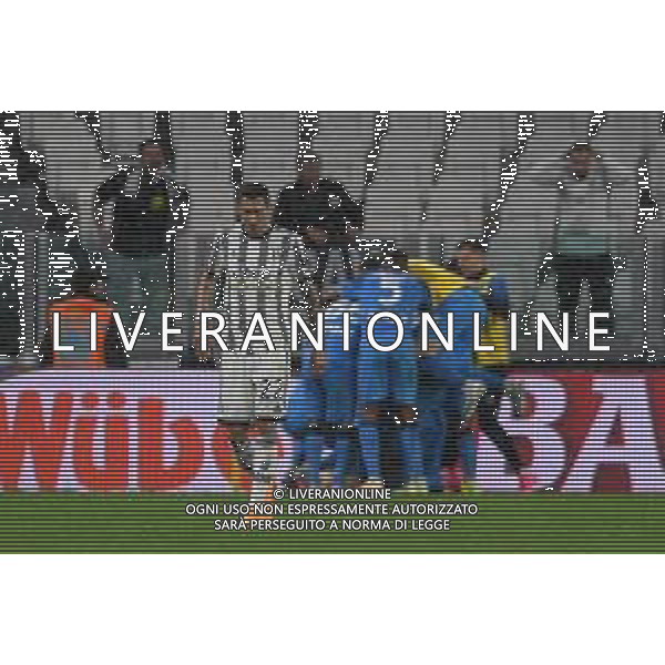 Torino 21.04.2023 Allianz Stadium Juventus vs Napoli Campionato Calcio Serie A TIM 2022/2023 31a giornata Nella foto: delusione angel di maria dopo il gol del napoli ©Viganti AGENZIA ALDO LIVERANI SAS