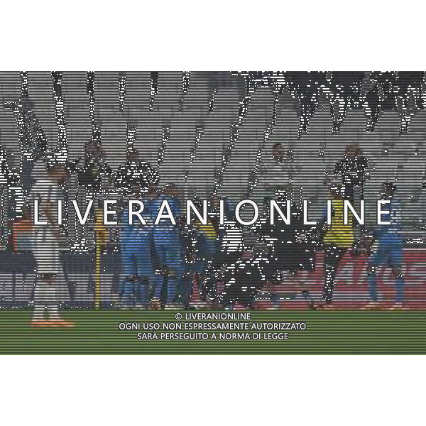Torino 21.04.2023 Allianz Stadium Juventus vs Napoli Campionato Calcio Serie A TIM 2022/2023 31a giornata Nella foto: esultanza napoli dopo il gol di giacomo raspadori ©Viganti AGENZIA ALDO LIVERANI SAS