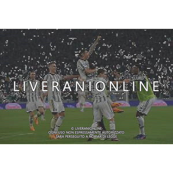 Torino 21.04.2023 Allianz Stadium Juventus vs Napoli Campionato Calcio Serie A TIM 2022/2023 31a giornata Nella foto: esultanza juventus prima che venisse annullato dal var il gol di angel di maria ©AGENZIA ALDO LIVERANI SAS