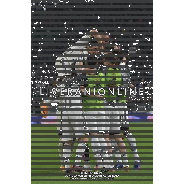 Torino 21.04.2023 Allianz Stadium Juventus vs Napoli Campionato Calcio Serie A TIM 2022/2023 31a giornata Nella foto: esultanza juventus prima che venisse annullato dal var il gol di angel di maria ©AGENZIA ALDO LIVERANI SAS