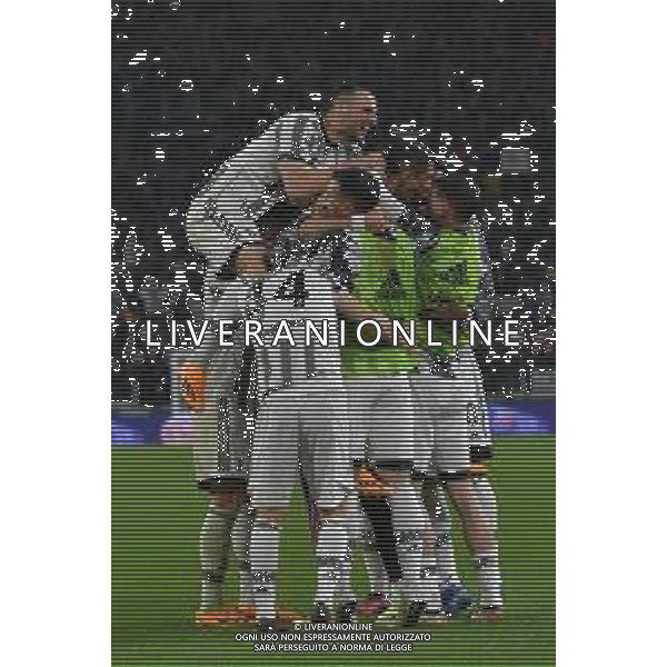 Torino 21.04.2023 Allianz Stadium Juventus vs Napoli Campionato Calcio Serie A TIM 2022/2023 31a giornata Nella foto: esultanza juventus prima che venisse annullato dal var il gol di angel di maria ©AGENZIA ALDO LIVERANI SAS