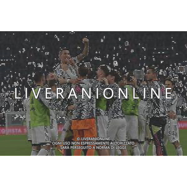Torino 21.04.2023 Allianz Stadium Juventus vs Napoli Campionato Calcio Serie A TIM 2022/2023 31a giornata Nella foto: esultanza juventus prima che venisse annullato dal var il gol di angel di maria ©AGENZIA ALDO LIVERANI SAS