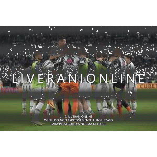 Torino 21.04.2023 Allianz Stadium Juventus vs Napoli Campionato Calcio Serie A TIM 2022/2023 31a giornata Nella foto: esultanza juventus prima che venisse annullato dal var il gol di angel di maria ©AGENZIA ALDO LIVERANI SAS