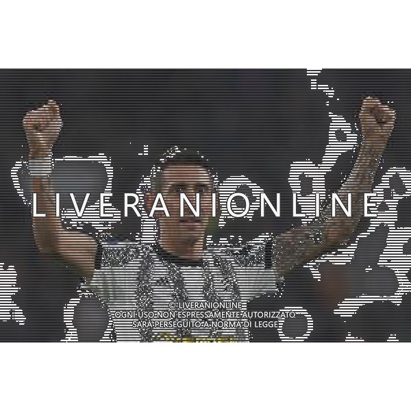 Torino 21.04.2023 Allianz Stadium Juventus vs Napoli Campionato Calcio Serie A TIM 2022/2023 31a giornata Nella foto: esultanza angel di maria prima che gli venisse annullato il gol dal var ©AGENZIA ALDO LIVERANI SAS