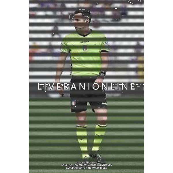 TVRG l\'arbitro Juan Luca Sacchi di Macerata Monza vs Fiorentina Monza 23-04-2023 U-Power Stadium Campionato Serie A TIM - 31a giornata foto Roberto Garavaglia/ag. Aldo Liverani sas / AGENZIA ALDO LIVERANI SAS