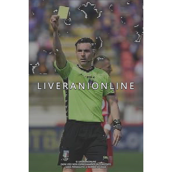 TVRG l\'arbitro Juan Luca Sacchi di Macerata Monza vs Fiorentina Monza 23-04-2023 U-Power Stadium Campionato Serie A TIM - 31a giornata foto Roberto Garavaglia/ag. Aldo Liverani sas / AGENZIA ALDO LIVERANI SAS
