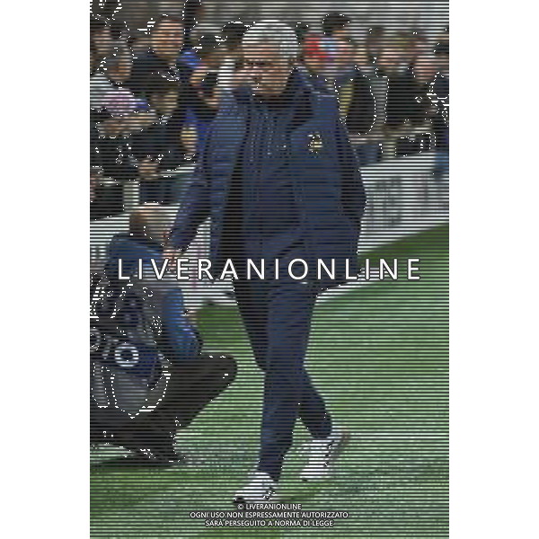 TVRG Jose\' Mourinho allenatore Roma Atalanta vs Roma Bergamo 24-04-2023 Gewiss Stadium - Stadio Atleti Azzurri d\'Italia Campionato Serie A TIM - 31a giornata foto Roberto Garavaglia/ag. Aldo Liverani sas / AGENZIA ALDO LIVERANI SAS