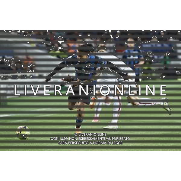 TVRG Ederson Jose\' dos Santos (Atalanta) salta Roger Ibanez da Silva (Roma) Atalanta vs Roma Bergamo 24-04-2023 Gewiss Stadium - Stadio Atleti Azzurri d\'Italia Campionato Serie A TIM - 31a giornata foto Roberto Garavaglia/ag. Aldo Liverani sas / AGENZIA ALDO LIVERANI SAS