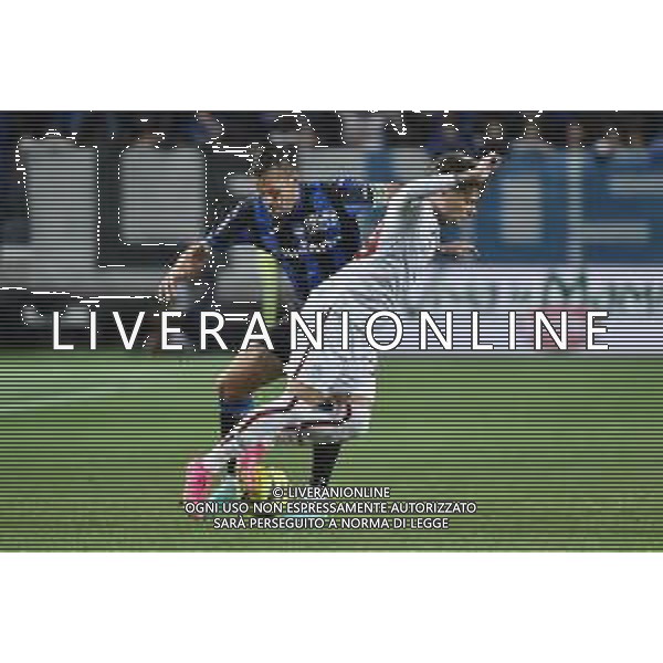 TVRG Rafael Toloi (Atalanta) ruba palla a Nicola Zalewski (Roma) e avvia l\'azione che porta al gol di Mario Pasalic (Atalanta) Atalanta vs Roma Bergamo 24-04-2023 Gewiss Stadium - Stadio Atleti Azzurri d\'Italia Campionato Serie A TIM - 31a giornata foto Roberto Garavaglia/ag. Aldo Liverani sas / AGENZIA ALDO LIVERANI SAS