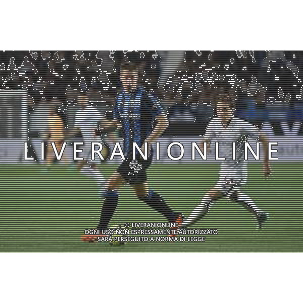 TVRG Mario Pasalic (Atalanta) e sulla DX Edoardo Bove (Roma) Atalanta vs Roma Bergamo 24-04-2023 Gewiss Stadium - Stadio Atleti Azzurri d\'Italia Campionato Serie A TIM - 31a giornata foto Roberto Garavaglia/ag. Aldo Liverani sas / AGENZIA ALDO LIVERANI SAS