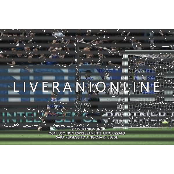 TVRG esultanza Atalanta dopo il gol del 3 a 1 Atalanta vs Roma Bergamo 24-04-2023 Gewiss Stadium - Stadio Atleti Azzurri d\'Italia Campionato Serie A TIM - 31a giornata foto Roberto Garavaglia/ag. Aldo Liverani sas / AGENZIA ALDO LIVERANI SAS