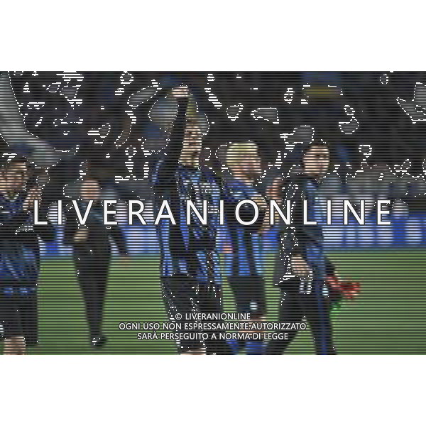 TVRG Giorgio Scalvini (Atalanta) esultanza a fine partita Atalanta vs Roma Bergamo 24-04-2023 Gewiss Stadium - Stadio Atleti Azzurri d\'Italia Campionato Serie A TIM - 31a giornata foto Roberto Garavaglia/ag. Aldo Liverani sas / AGENZIA ALDO LIVERANI SAS