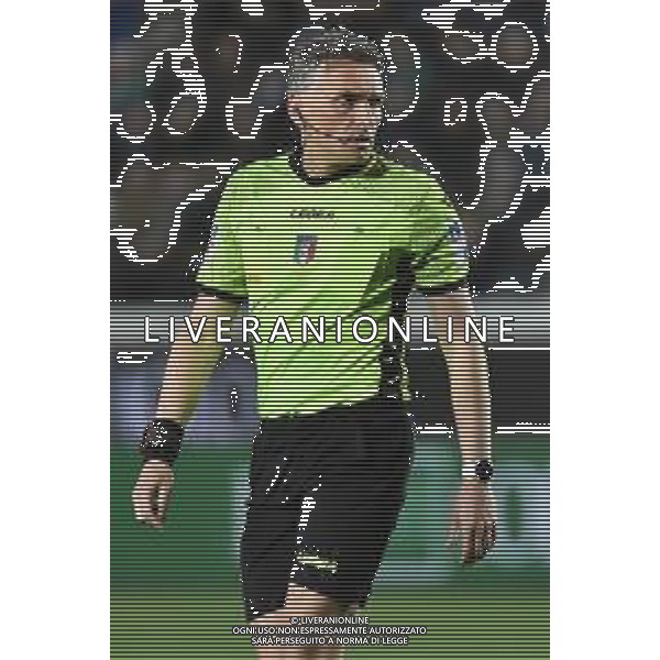 TVRG l\'arbitro Massimiliano Irrati di Pistoia Atalanta vs Roma Bergamo 24-04-2023 Gewiss Stadium - Stadio Atleti Azzurri d\'Italia Campionato Serie A TIM - 31a giornata foto Roberto Garavaglia/ag. Aldo Liverani sas