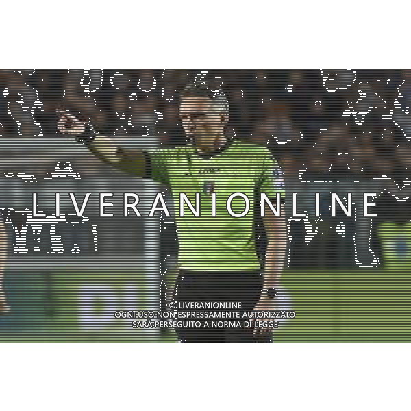TVRG l\'arbitro Massimiliano Irrati di Pistoia Atalanta vs Roma Bergamo 24-04-2023 Gewiss Stadium - Stadio Atleti Azzurri d\'Italia Campionato Serie A TIM - 31a giornata foto Roberto Garavaglia/ag. Aldo Liverani sas