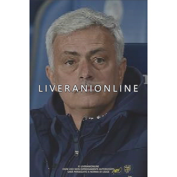 TVRG Jose\' Mourinho allenatore Roma Atalanta vs Roma Bergamo 24-04-2023 Gewiss Stadium - Stadio Atleti Azzurri d\'Italia Campionato Serie A TIM - 31a giornata foto Roberto Garavaglia/ag. Aldo Liverani sas
