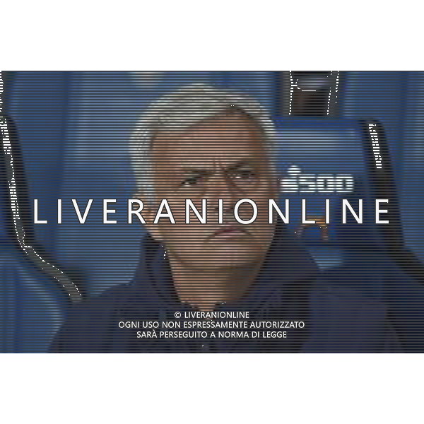 TVRG Jose\' Mourinho allenatore Roma Atalanta vs Roma Bergamo 24-04-2023 Gewiss Stadium - Stadio Atleti Azzurri d\'Italia Campionato Serie A TIM - 31a giornata foto Roberto Garavaglia/ag. Aldo Liverani sas