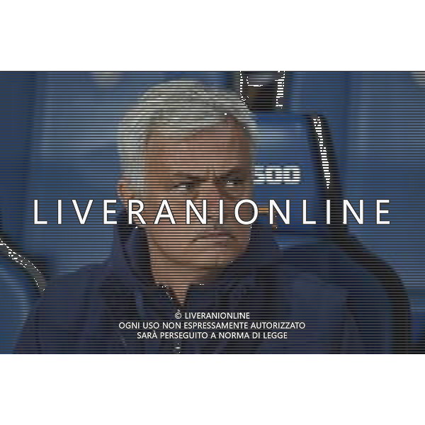 TVRG Jose\' Mourinho allenatore Roma Atalanta vs Roma Bergamo 24-04-2023 Gewiss Stadium - Stadio Atleti Azzurri d\'Italia Campionato Serie A TIM - 31a giornata foto Roberto Garavaglia/ag. Aldo Liverani sas