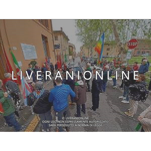IMOLA 25 APRILE 25 APRILE FESTA DELLA LIBERAZIONE DEI FASCISTI NELLA FOTO SEDE ANPI ©SANNA / AGENZIA ALDO LIVERANI SAS