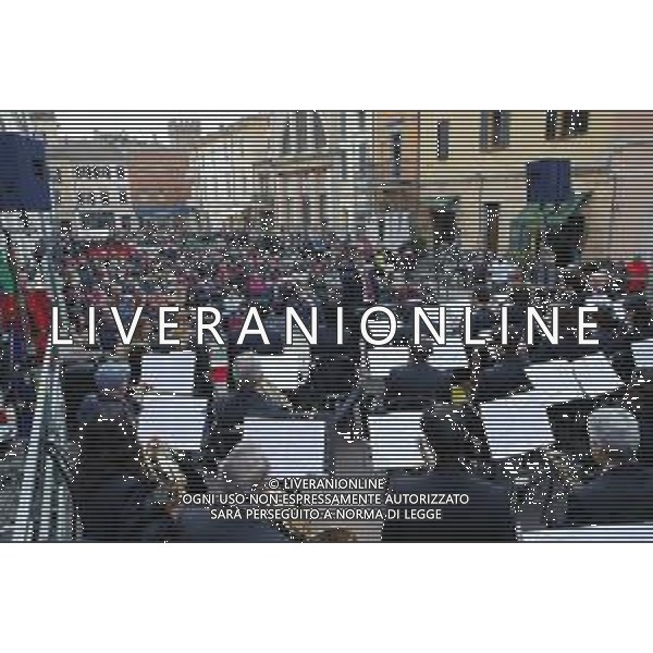 IMOLA 25 APRILE 25 APRILE FESTA DELLA LIBERAZIONE DEI FASCISTI NELLA FOTO BANDA MUSICALE CITTA\' DI IMOLA ©SANNA / AGENZIA ALDO LIVERANI SAS