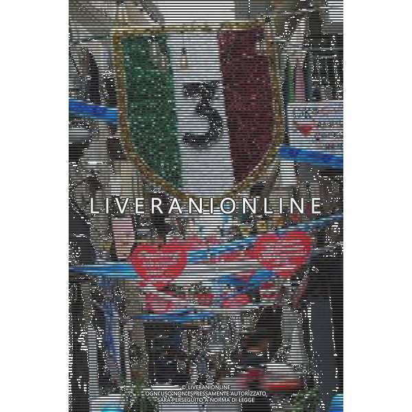 25-04-2023 NAPOLI- LA CITTA\' SI PREPARA AI FESTEGGIAMENTI DEL TERZO SCUDETTO FOTO MOSCA/AG. ALDO LIVERANI