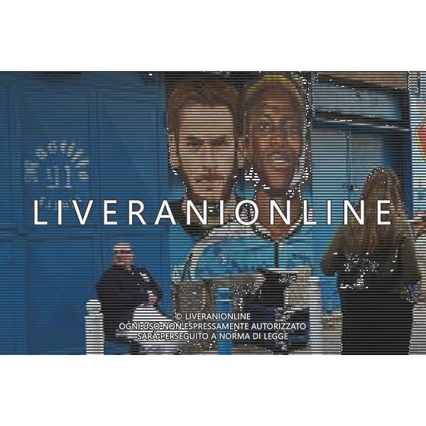 25-04-2023 NAPOLI- LA CITTA\' SI PREPARA AI FESTEGGIAMENTI DEL TERZO SCUDETTO FOTO MOSCA/AG. ALDO LIVERANI