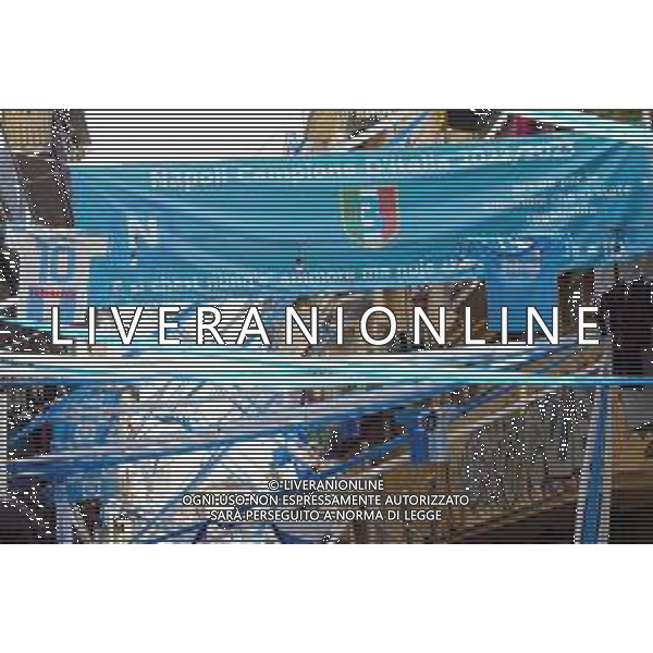 25-04-2023 NAPOLI- LA CITTA\' SI PREPARA AI FESTEGGIAMENTI DEL TERZO SCUDETTO FOTO MOSCA/AG. ALDO LIVERANI