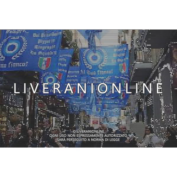 25-04-2023 NAPOLI- LA CITTA\' SI PREPARA AI FESTEGGIAMENTI DEL TERZO SCUDETTO FOTO MOSCA/AG. ALDO LIVERANI
