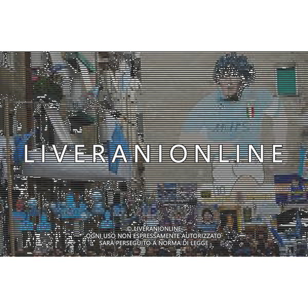 25-04-2023 NAPOLI- LA CITTA\' SI PREPARA AI FESTEGGIAMENTI DEL TERZO SCUDETTO FOTO MOSCA/AG. ALDO LIVERANI