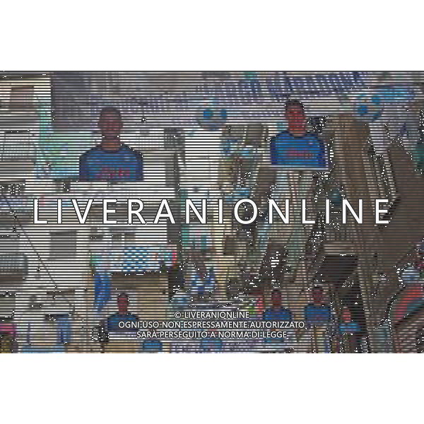 25-04-2023 NAPOLI- LA CITTA\' SI PREPARA AI FESTEGGIAMENTI DEL TERZO SCUDETTO FOTO MOSCA/AG. ALDO LIVERANI