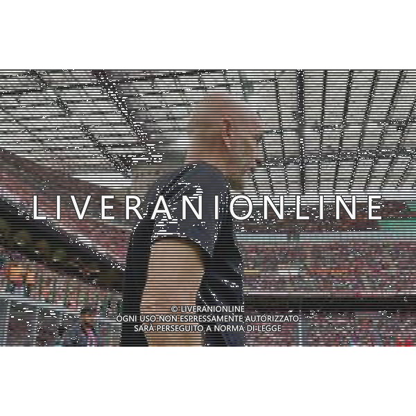 coach Stefano Pioli (AC Milan) during the Italian soccer Serie A match AC Milan vs US Lecce on April 23, 2023 at Giuseppe Meazza Stadium in Milan, Italy. Photo by Emmanuele Mastrodonato/ag. Aldo Liverani sas/ AGENZIA ALDO LIVERANI SAS