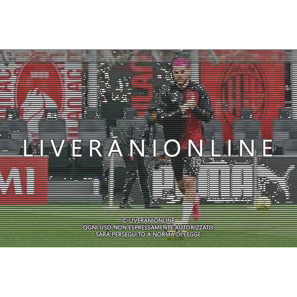 Theo Hernández (AC Milan) during the Italian soccer Serie A match AC Milan vs US Lecce on April 23, 2023 at Giuseppe Meazza Stadium in Milan, Italy. Photo by Emmanuele Mastrodonato/ag. Aldo Liverani sas/ AGENZIA ALDO LIVERANI SAS