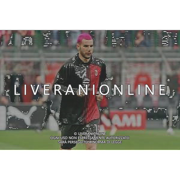 Theo Hernández (AC Milan) during the Italian soccer Serie A match AC Milan vs US Lecce on April 23, 2023 at Giuseppe Meazza Stadium in Milan, Italy. Photo by Emmanuele Mastrodonato/ag. Aldo Liverani sas/ AGENZIA ALDO LIVERANI SAS