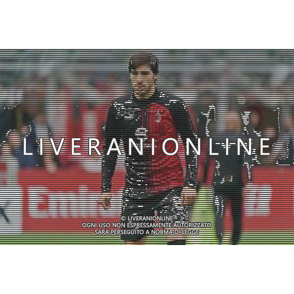 Sandro Tonali (AC Milan) during the Italian soccer Serie A match AC Milan vs US Lecce on April 23, 2023 at Giuseppe Meazza Stadium in Milan, Italy. Photo by Emmanuele Mastrodonato/ag. Aldo Liverani sas/ AGENZIA ALDO LIVERANI SAS
