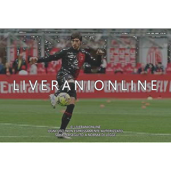 Sandro Tonali (AC Milan) during the Italian soccer Serie A match AC Milan vs US Lecce on April 23, 2023 at Giuseppe Meazza Stadium in Milan, Italy. Photo by Emmanuele Mastrodonato/ag. Aldo Liverani sas/ AGENZIA ALDO LIVERANI SAS