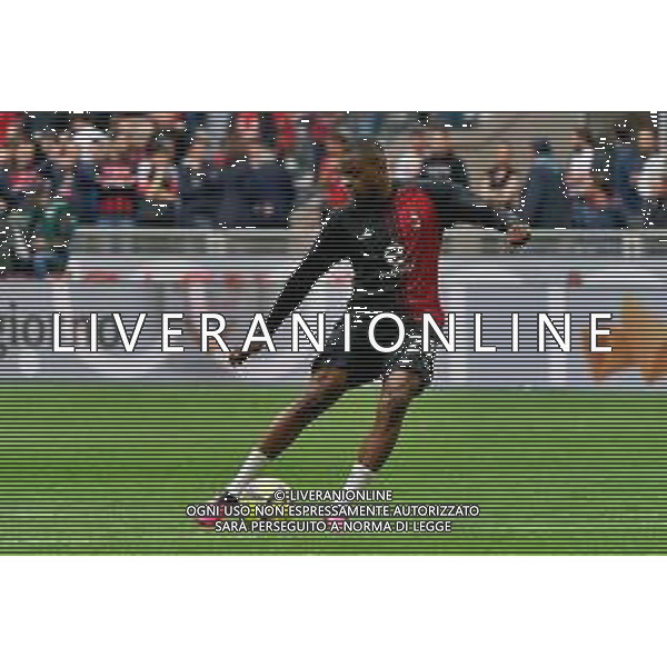 Pierre Kalulu (AC Milan) during the Italian soccer Serie A match AC Milan vs US Lecce on April 23, 2023 at Giuseppe Meazza Stadium in Milan, Italy. Photo by Emmanuele Mastrodonato/ag. Aldo Liverani sas/ AGENZIA ALDO LIVERANI SAS