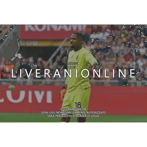 Mike Maignan (AC Milan) during the Italian soccer Serie A match AC Milan vs US Lecce on April 23, 2023 at Giuseppe Meazza Stadium in Milan, Italy. Photo by Emmanuele Mastrodonato/ag. Aldo Liverani sas/ AGENZIA ALDO LIVERANI SAS